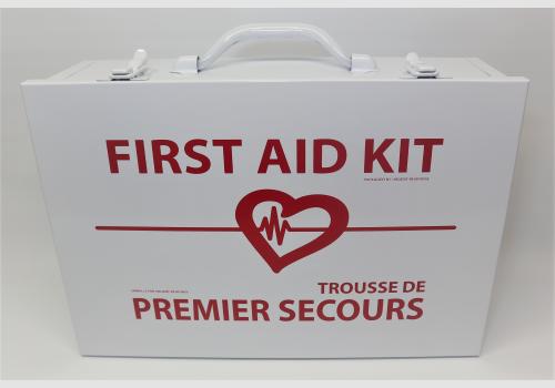 #2 metal First Aid box