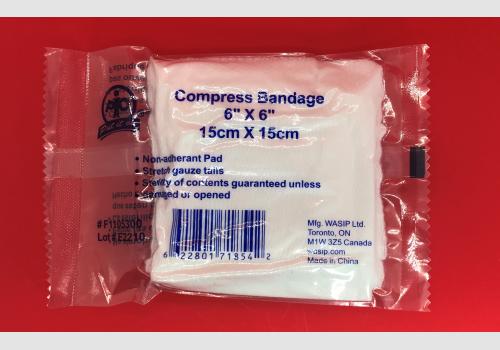 6" Compress bandage